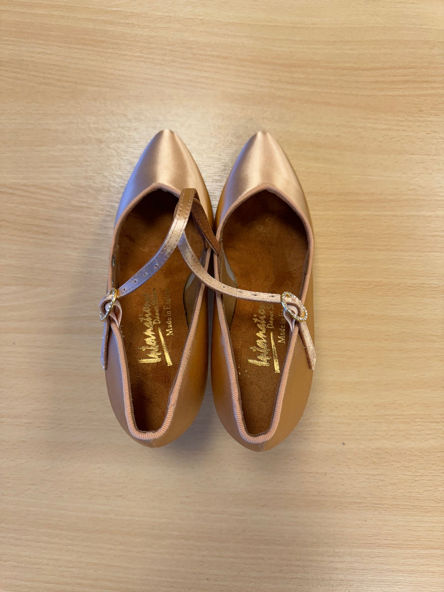 ICS Superstar S/Strap - Peach Satin (Size 2)