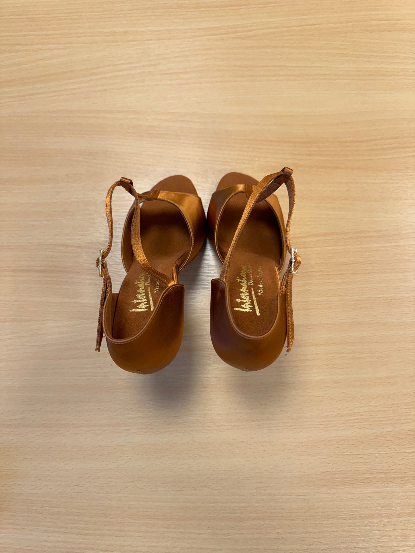 LTB - Tan Satin (Size 4)