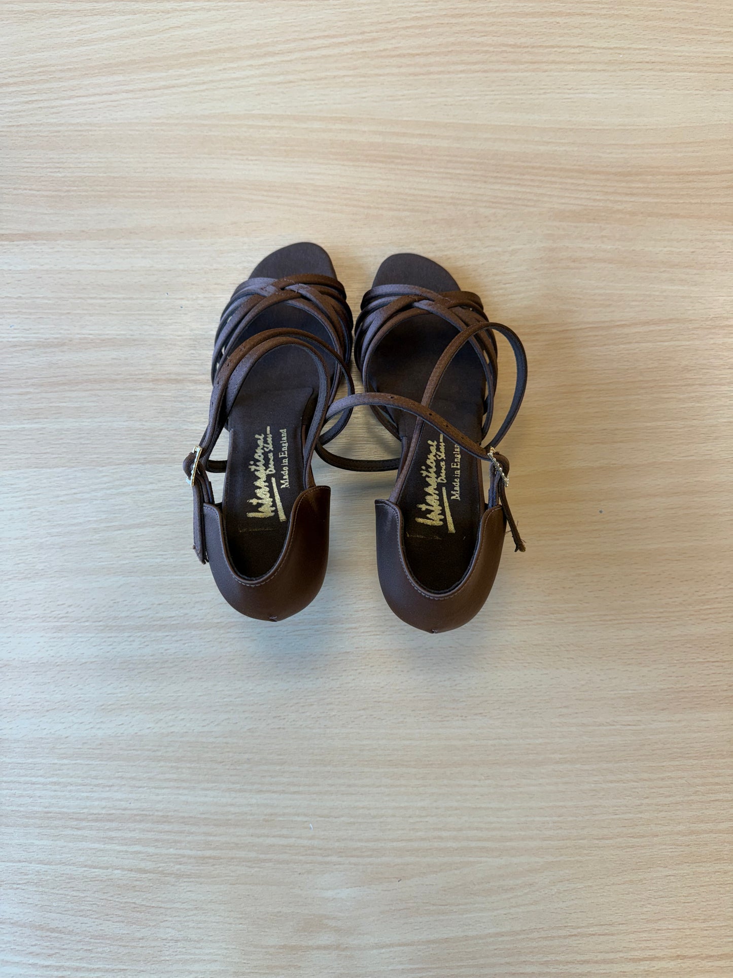 Flavia - Cocoa Satin - Size 5 - Regular