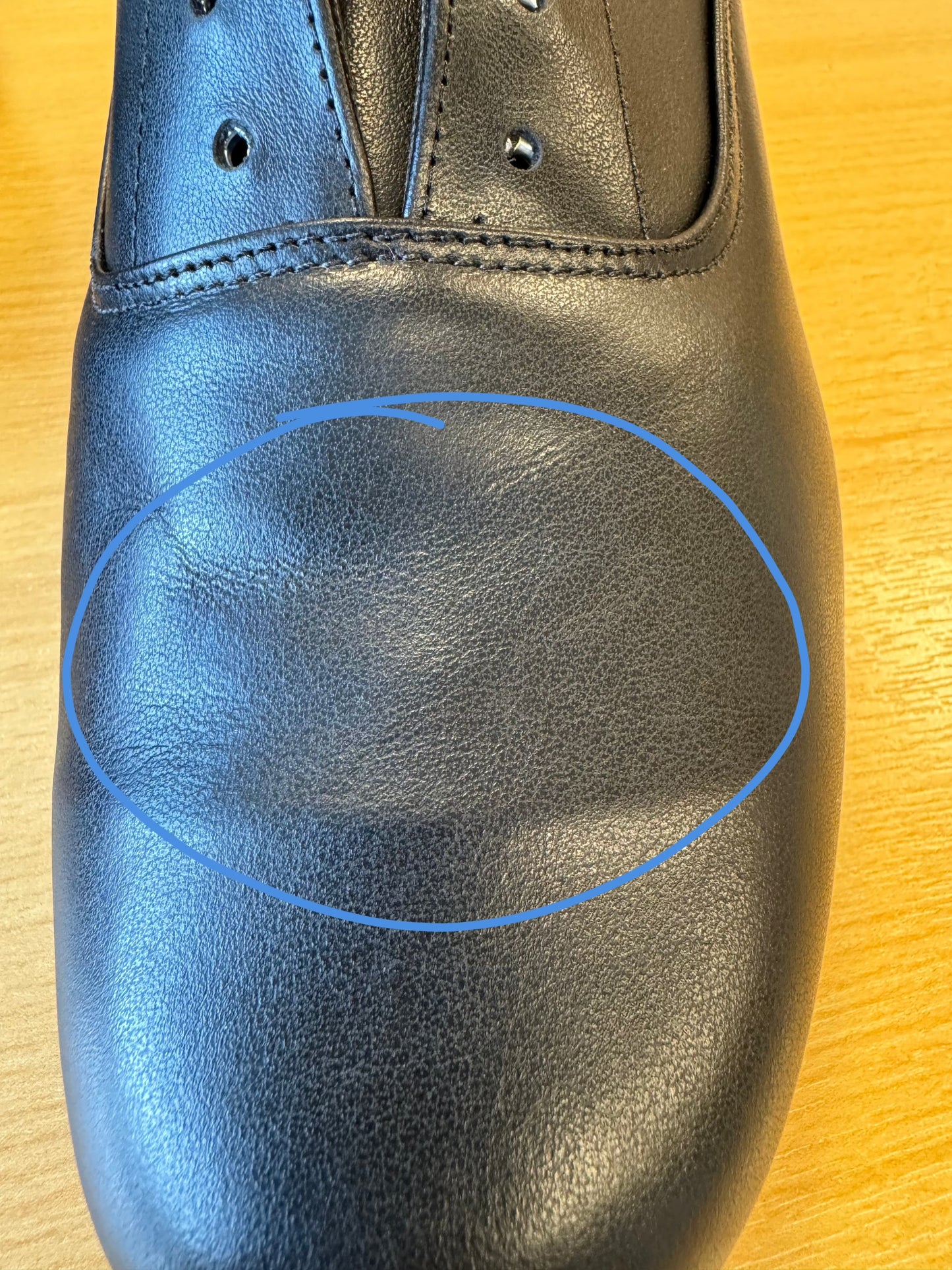 Oxford - Black Calf (Size 8)