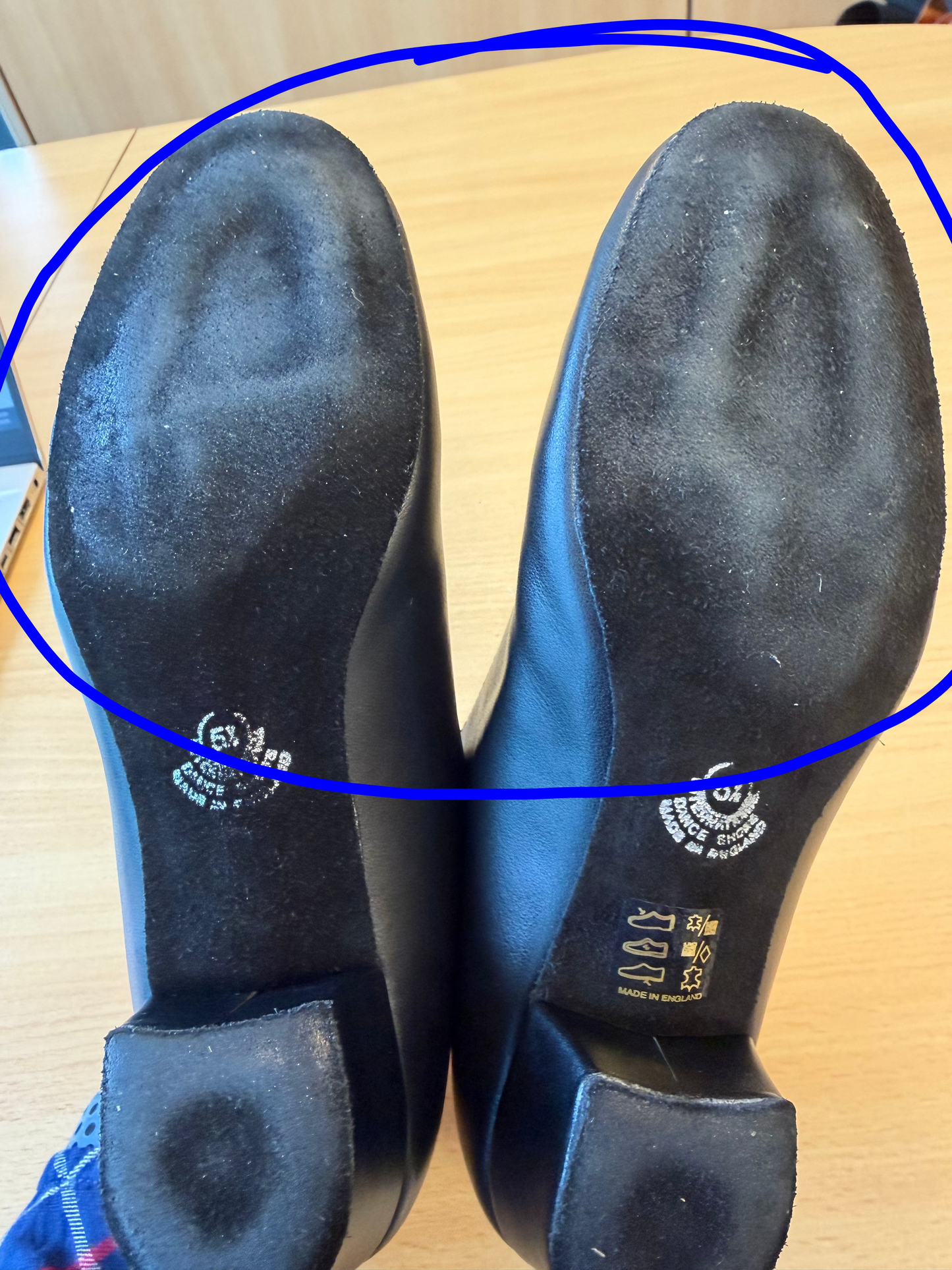 Heather Full-Sole - Black Calf - Size 5.5 - Regular