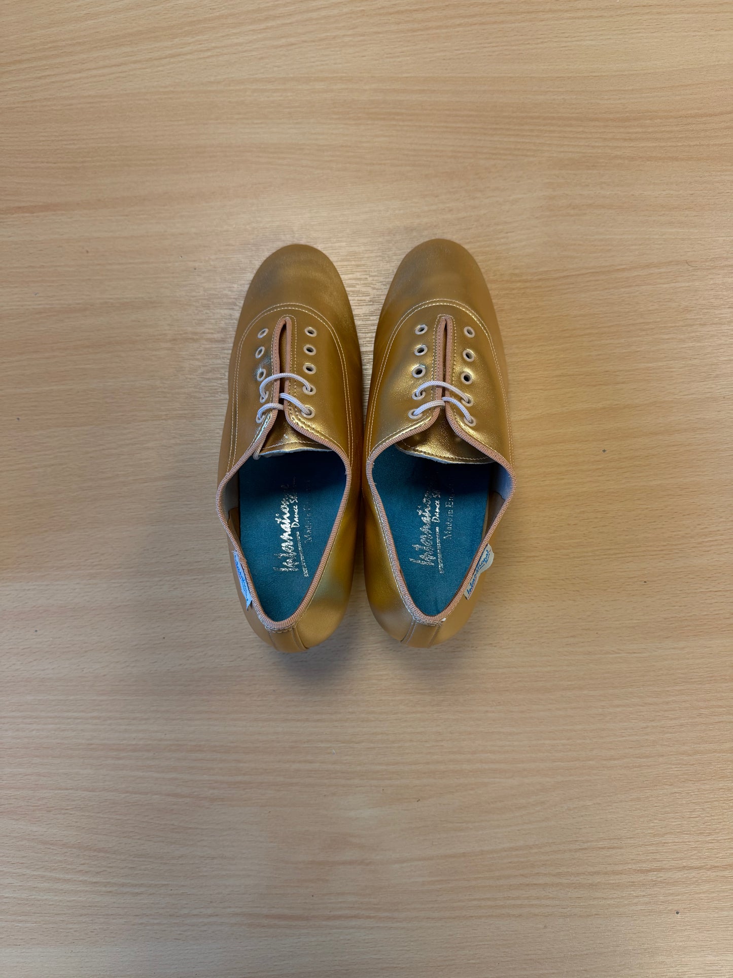 Heather Split-Sole - Gold NotCalf - Size 5 - Regular
