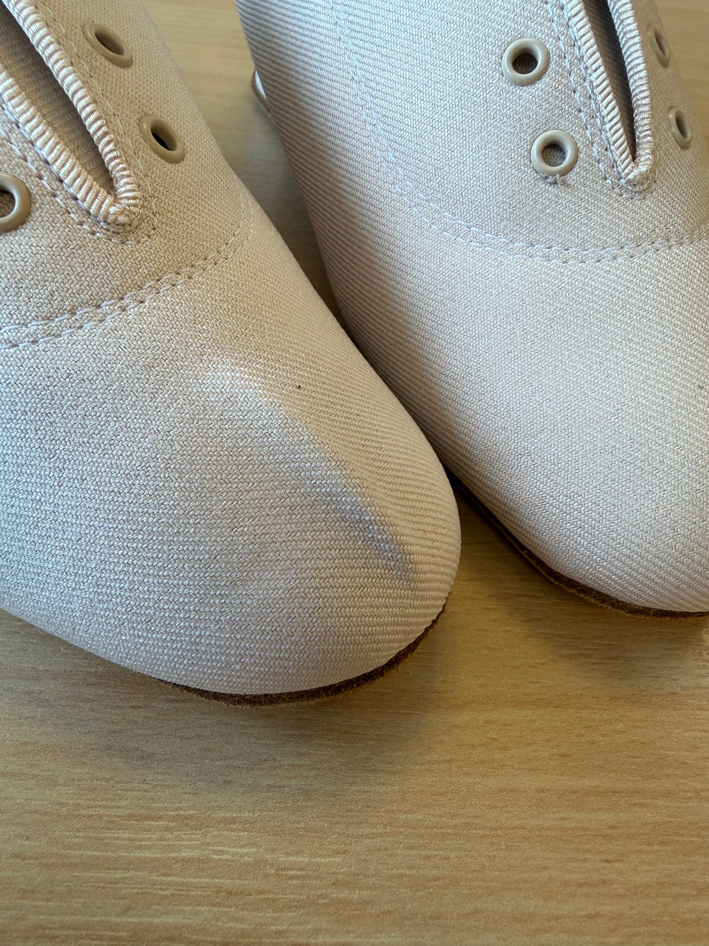 Heather Full-Sole - Beige Lycra - Size 4 - Regular
