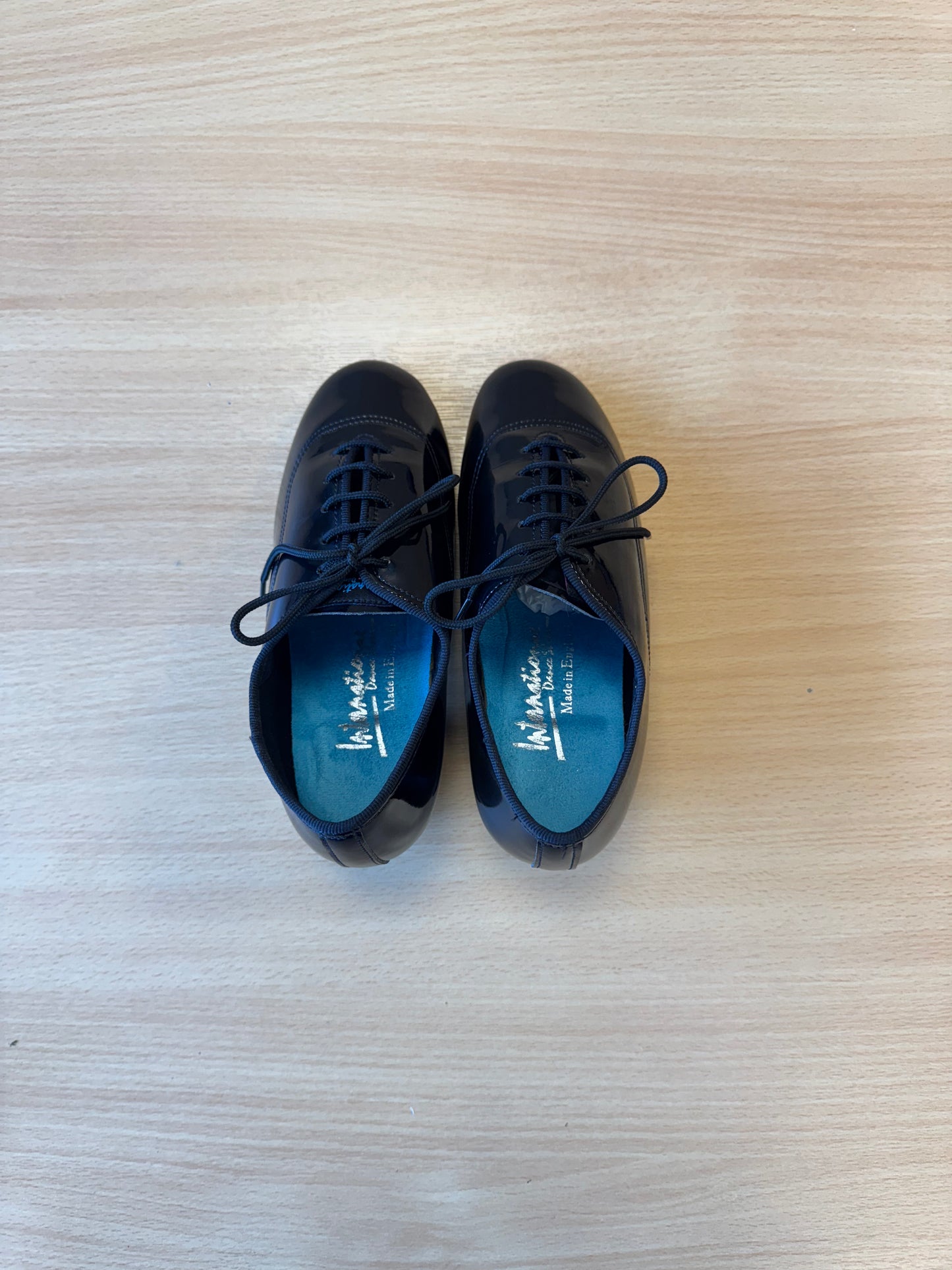 Boys Tango - Black Patent - Size 1.5 - Wide