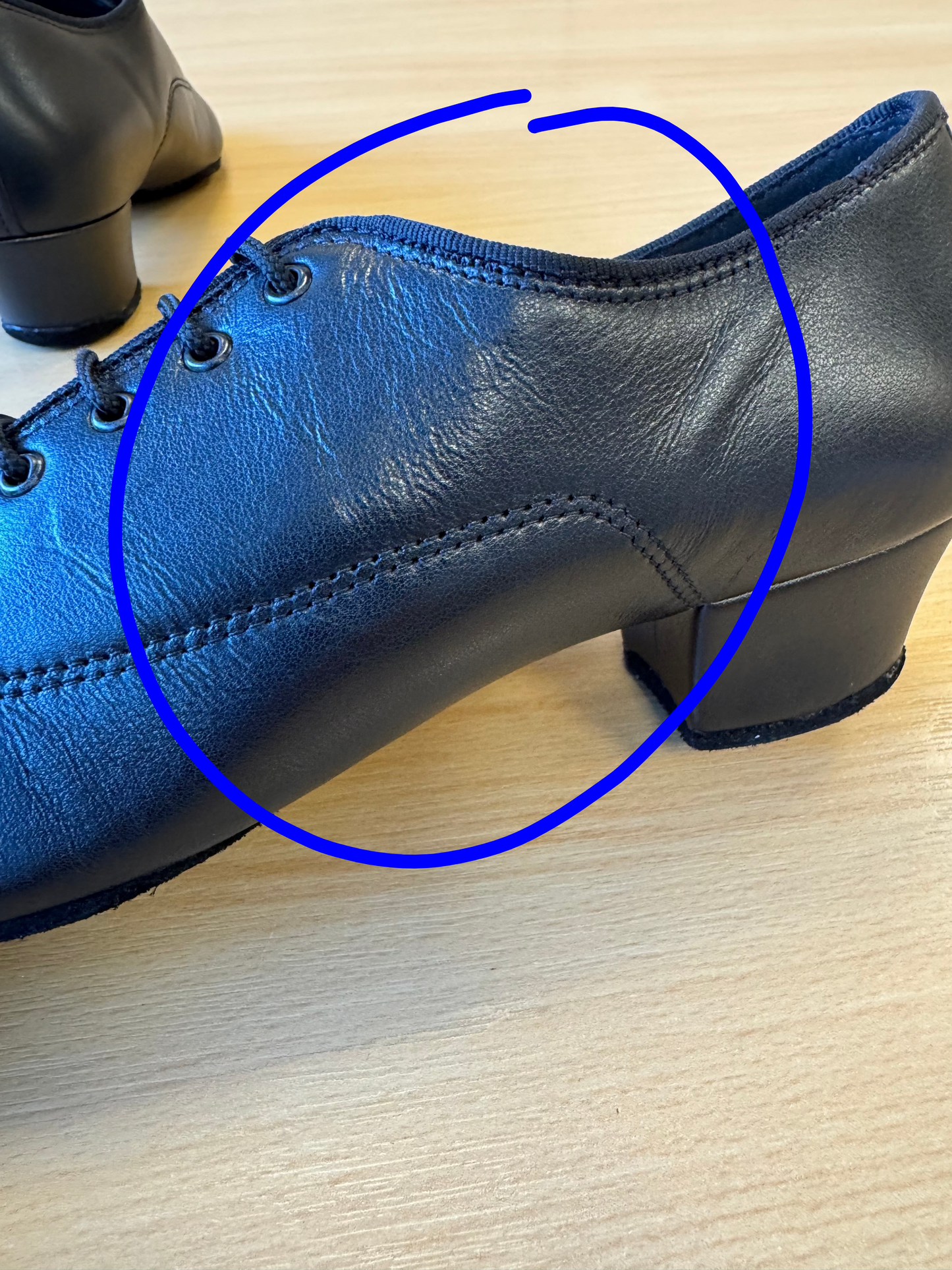 Boys Rumba - Black NotCalf - Size 3.5 - Regular