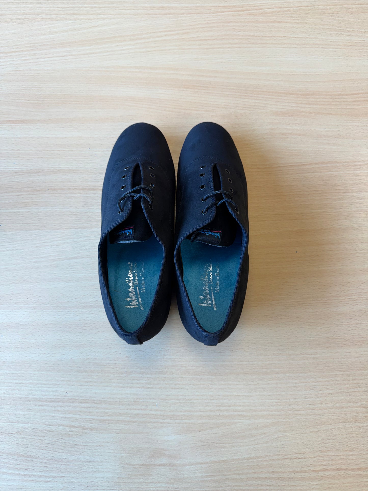 Spanish Tango - Black Nubuck - Size 8 - Regular