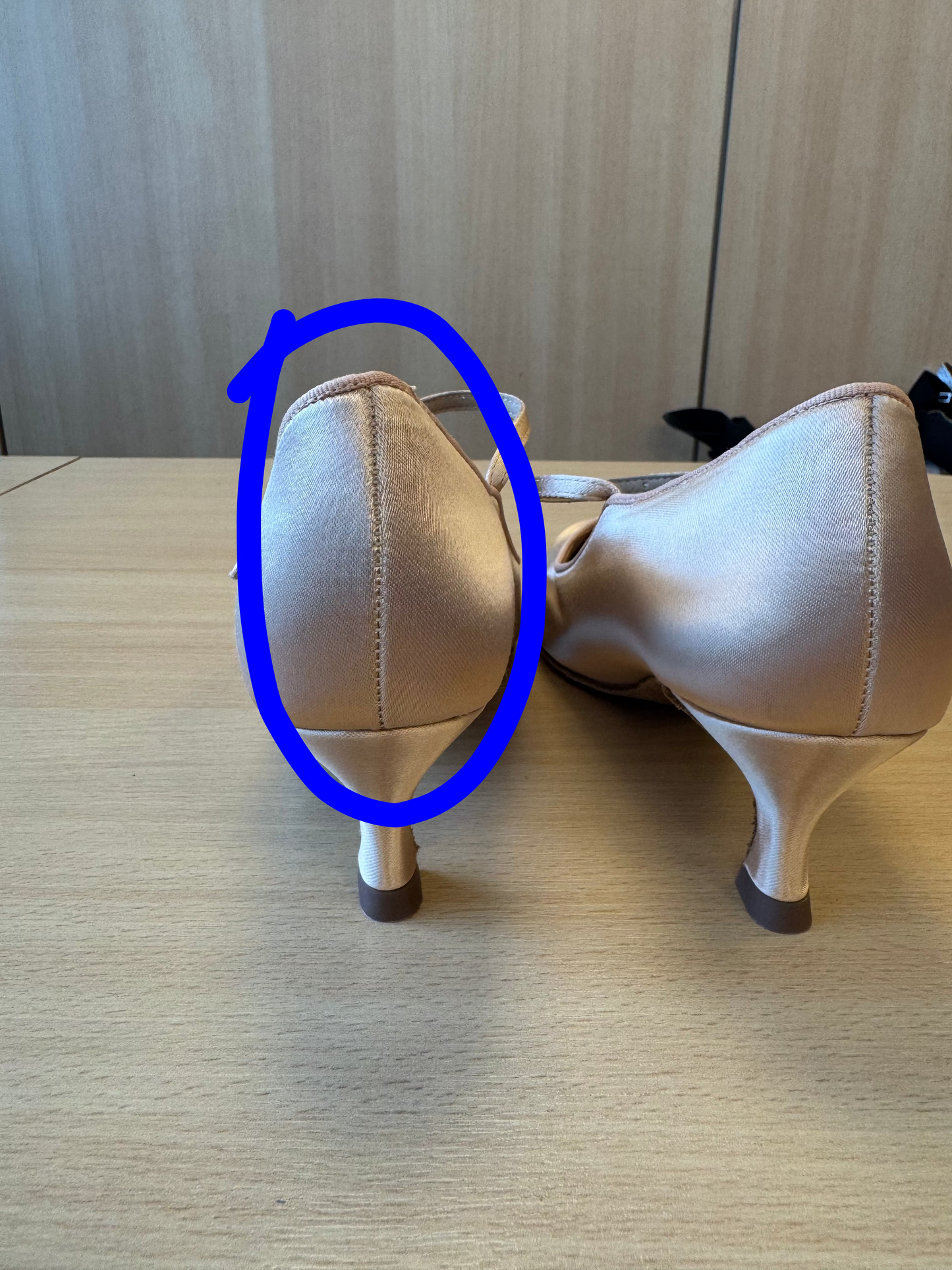 ICS Classic - Peach Satin - Size 7 - Regular