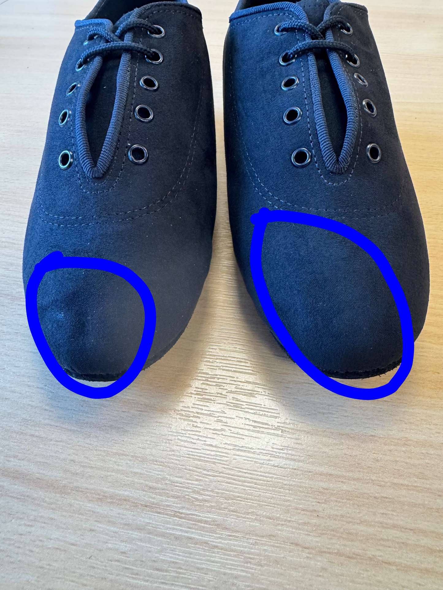 Heather Full-Sole - Black Nubuck - Size 3 - XX Wide