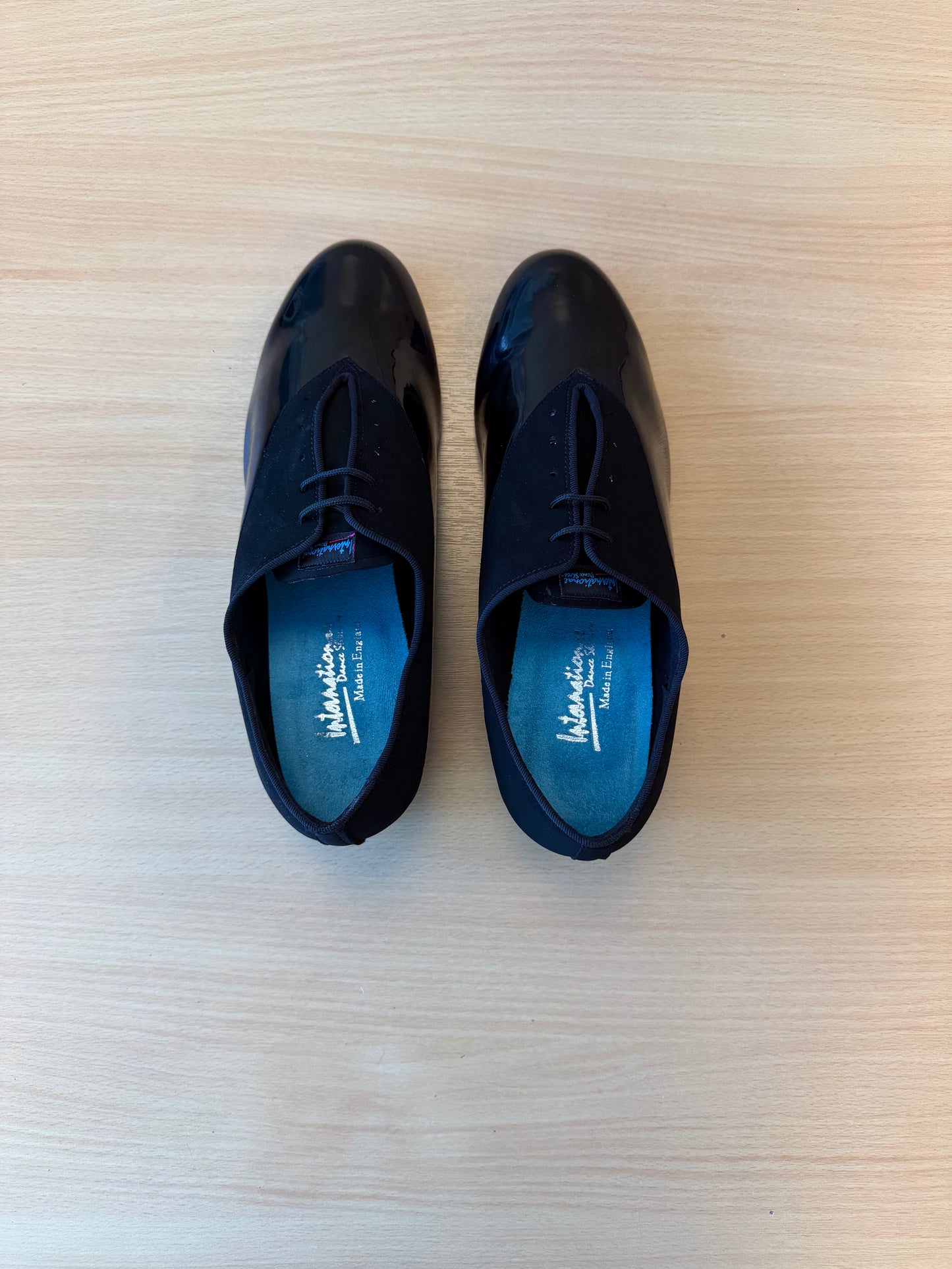 Classic Pino - Black Nubuck/Black Patent - Size 10 - Regular