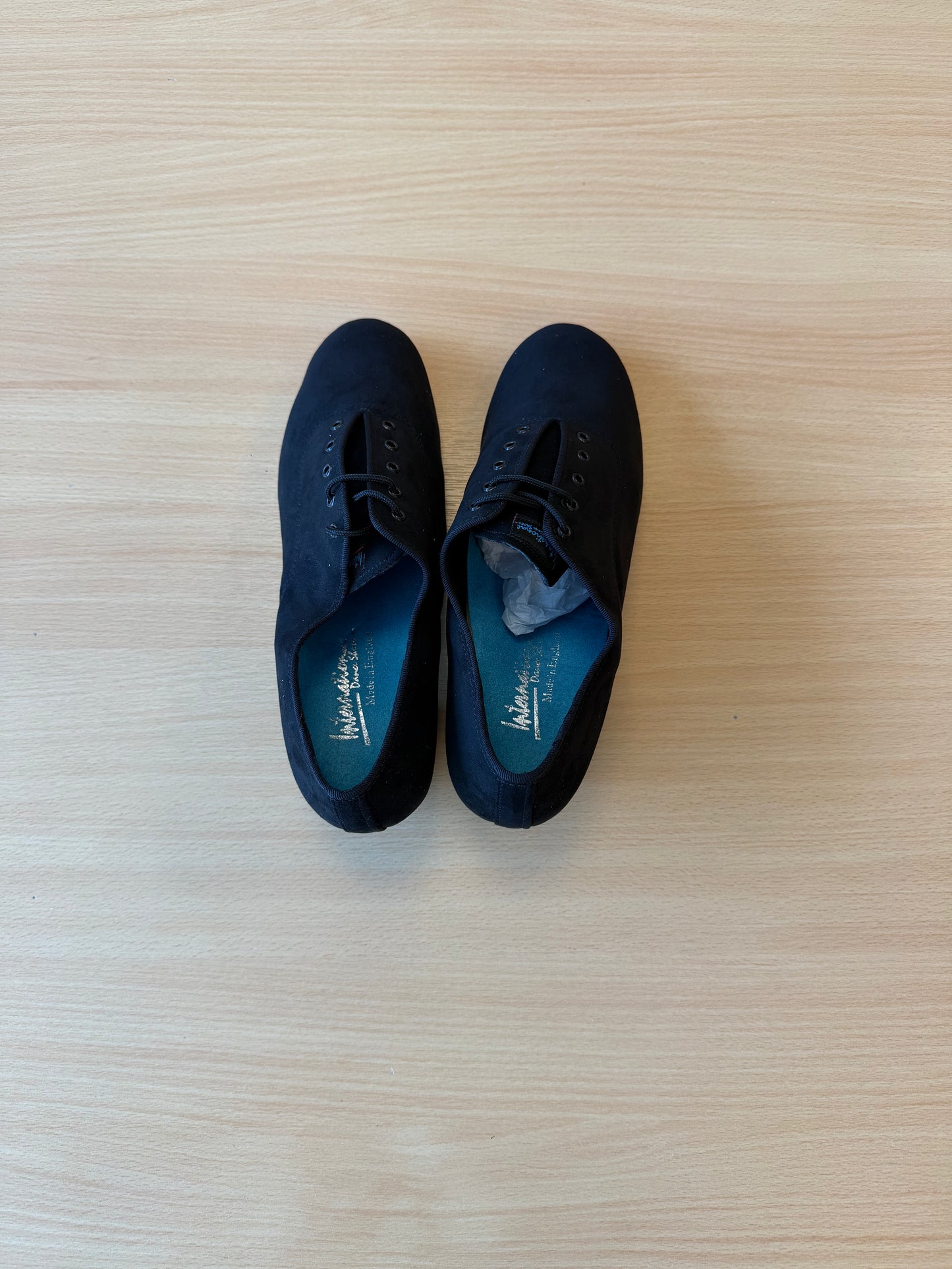 Rumba - Black Nubuck - Size 9 - Narrow
