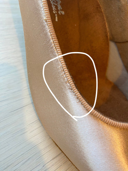 ICS RoundToe - Peach Satin (Size 6.5)