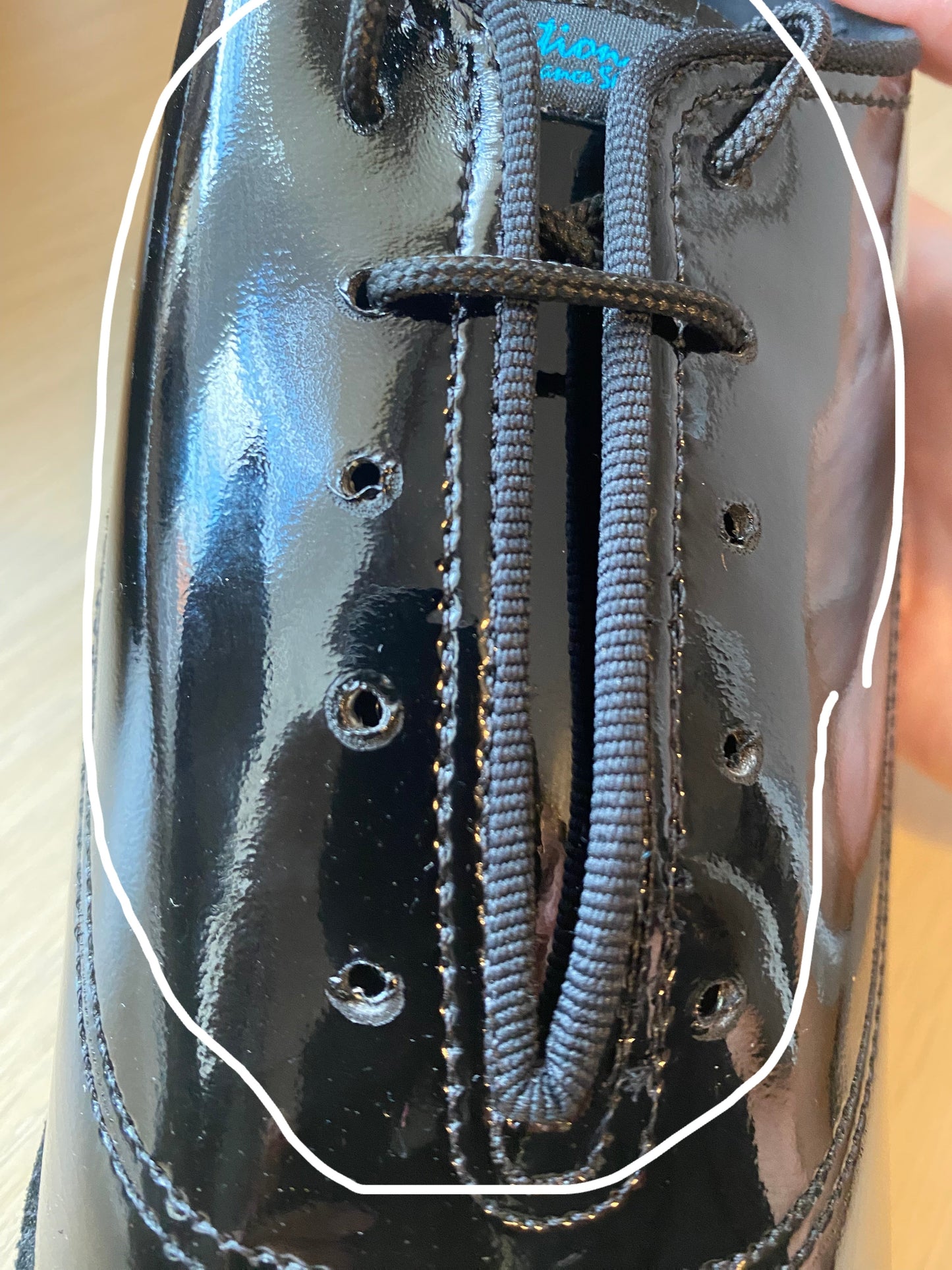 Contra Pro - Black Patent (Size 7.5XW)