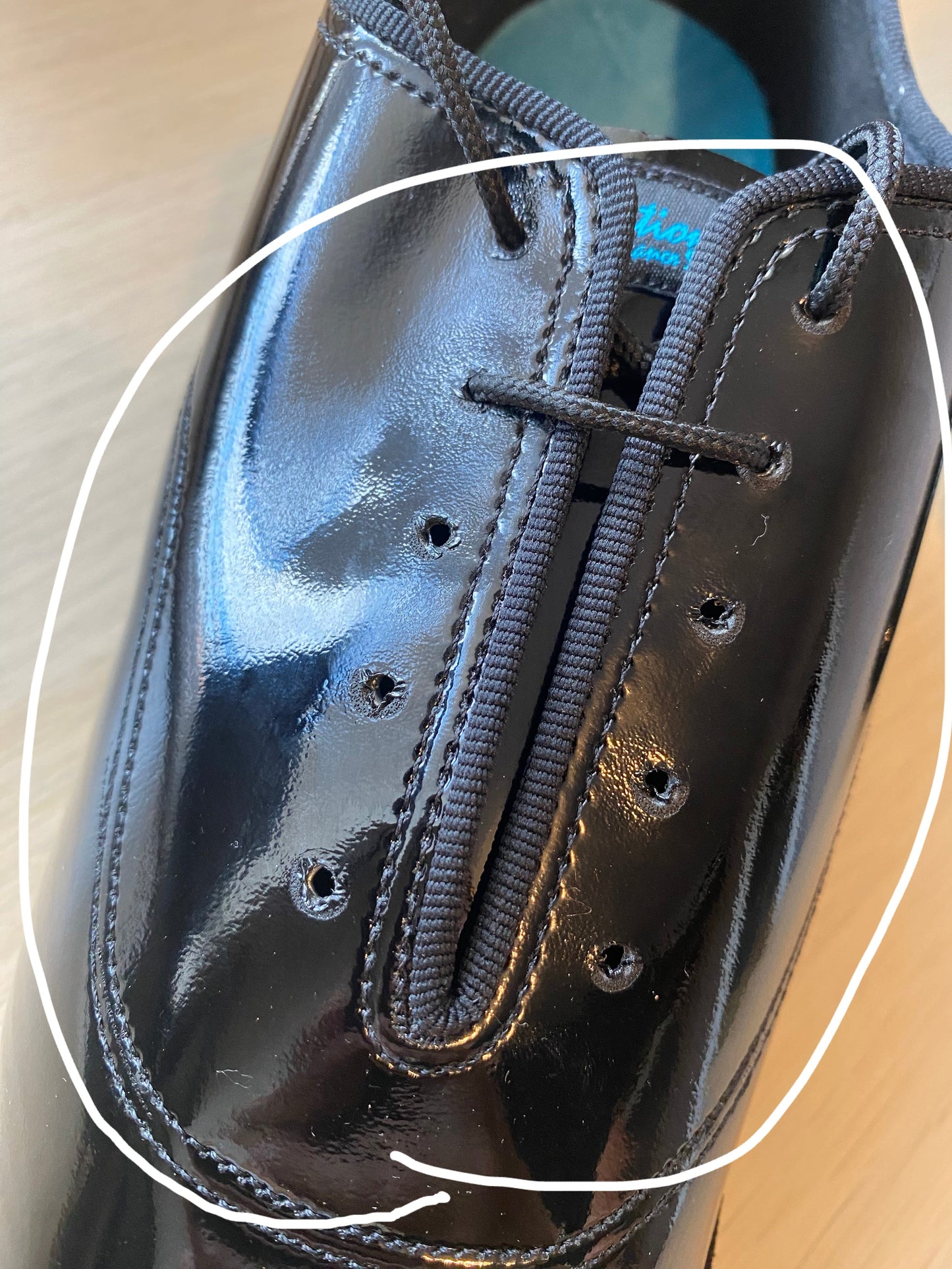Contra Pro - Black Patent (Size 7.5XW)