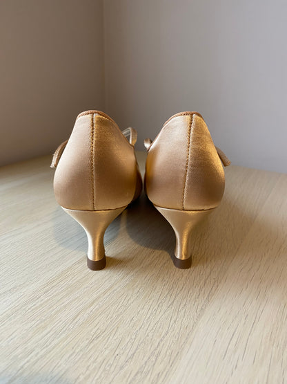 ICS Classic - Peach Satin - Size 5 - Regular