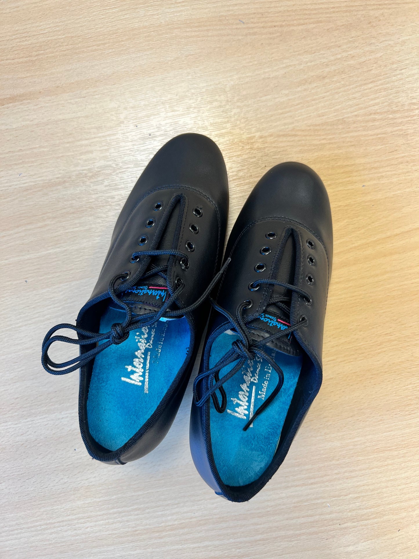 Boys Rumba - Black Calf (Size 3.5)