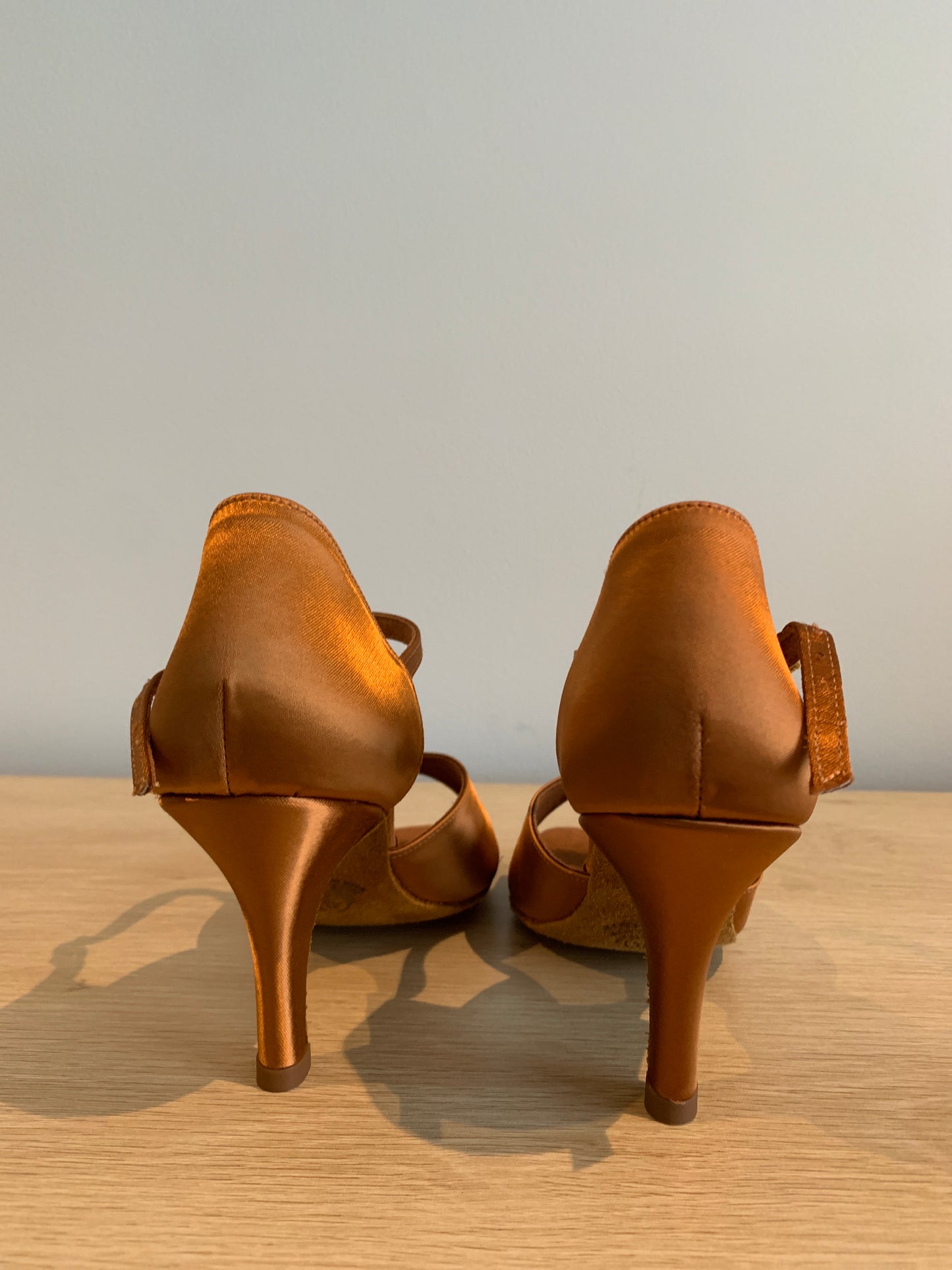 LTB - Tan Satin - Size 4.5 - Regular