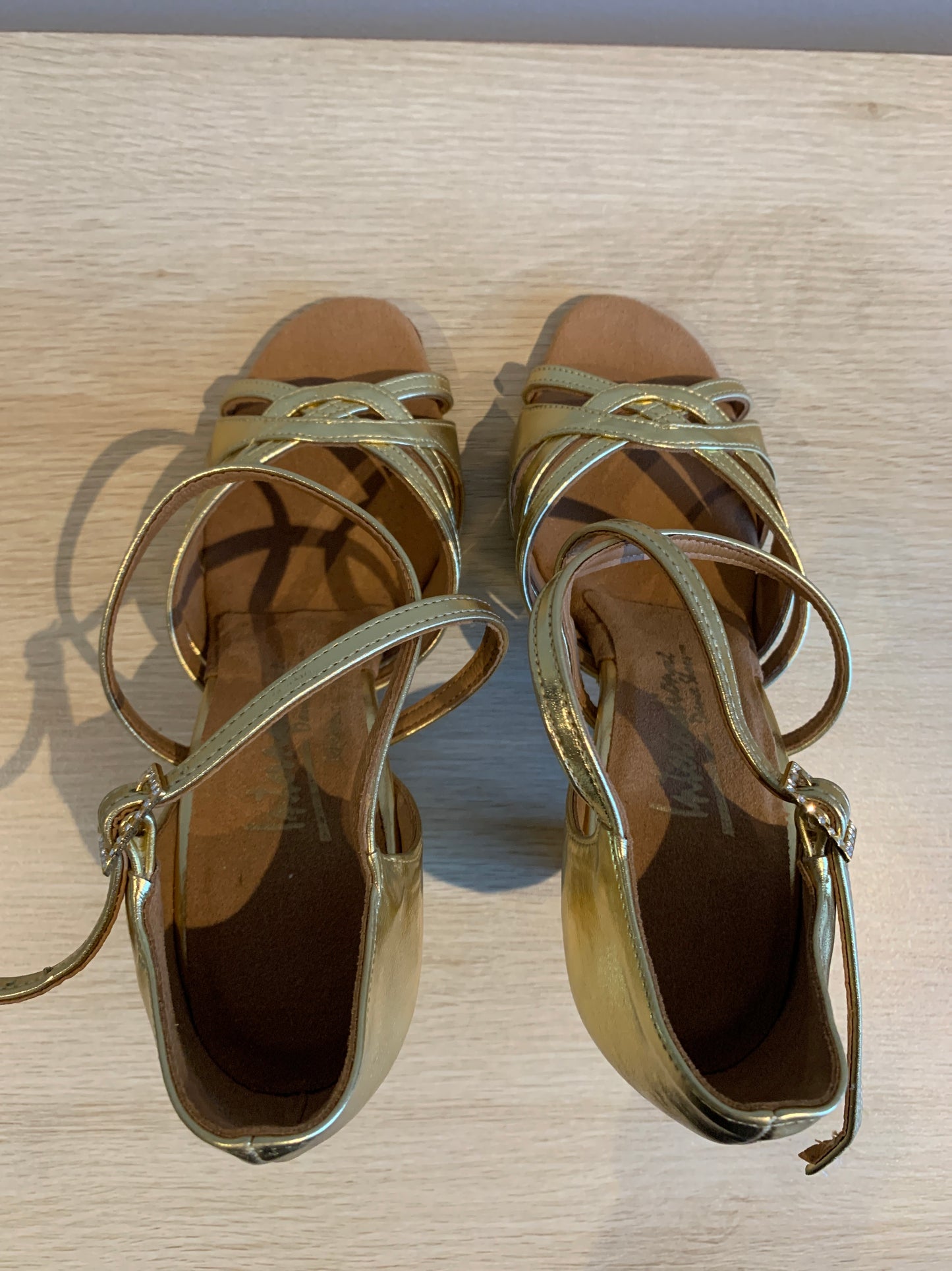 Mia - Gold NotCalf - Size 4.5 - Narrow
