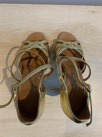 Mia - Gold NotCalf - Size 4.5 - Narrow