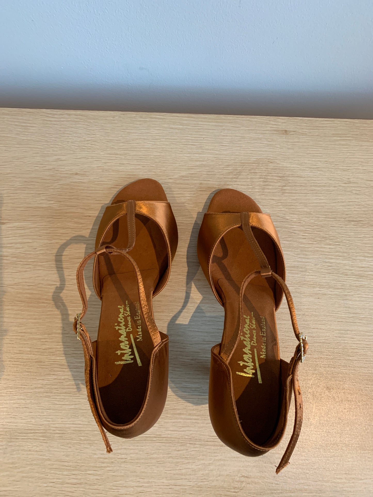 LTB - Tan Satin - Size 6 - Regular