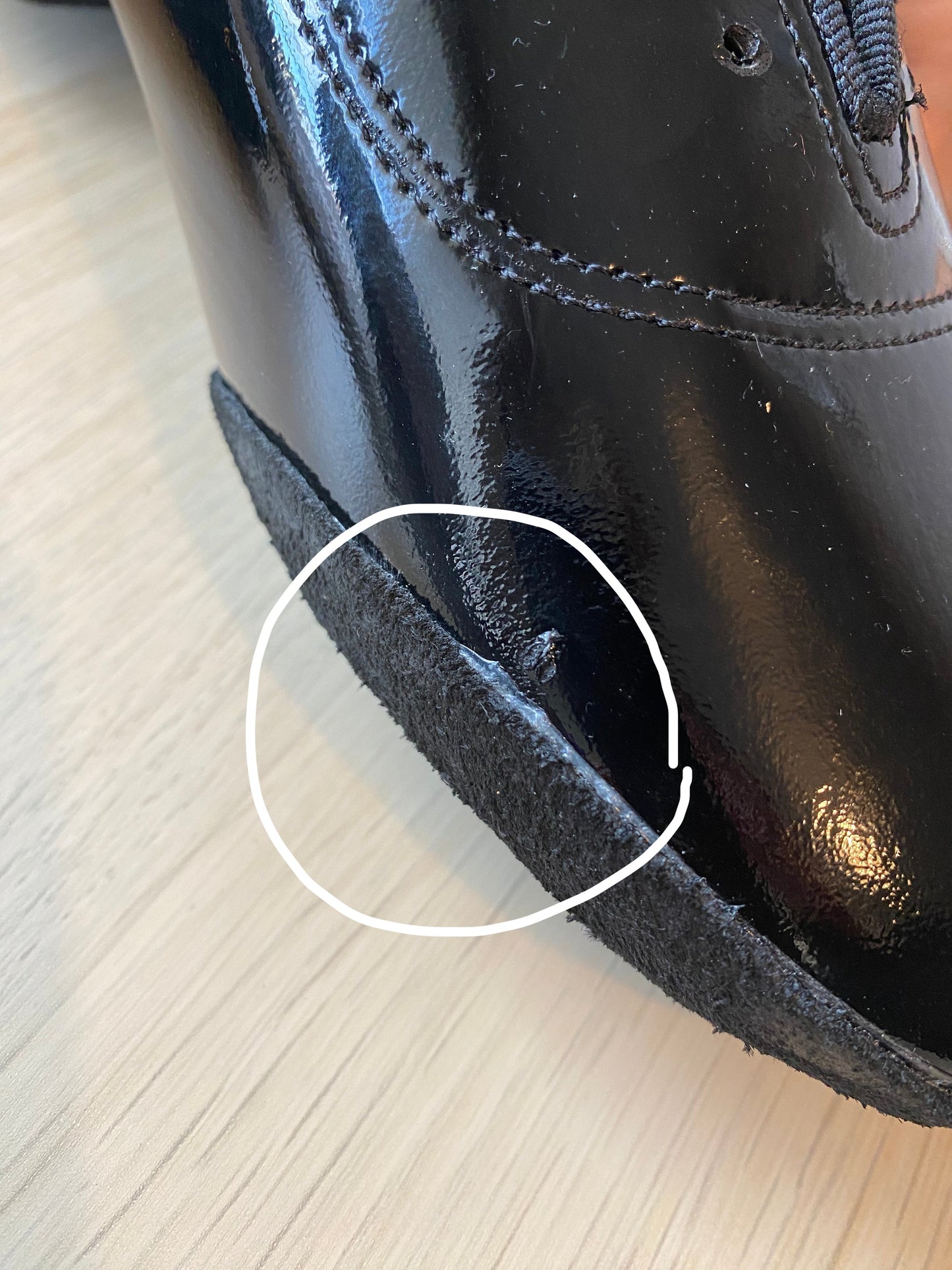 Contra Pro - Black Patent (Size 7.5XW)