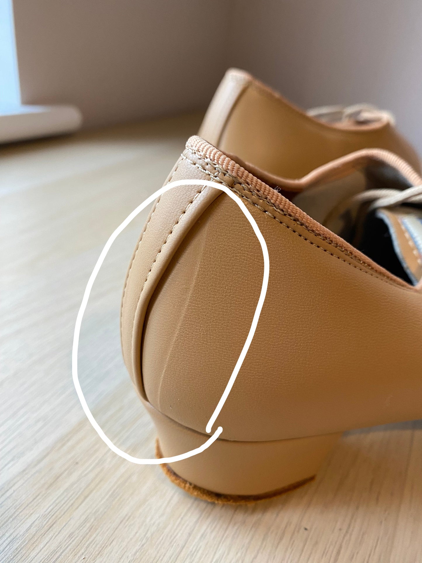 Heather Full-Sole - Beige NotCalf (Size 6.5W)