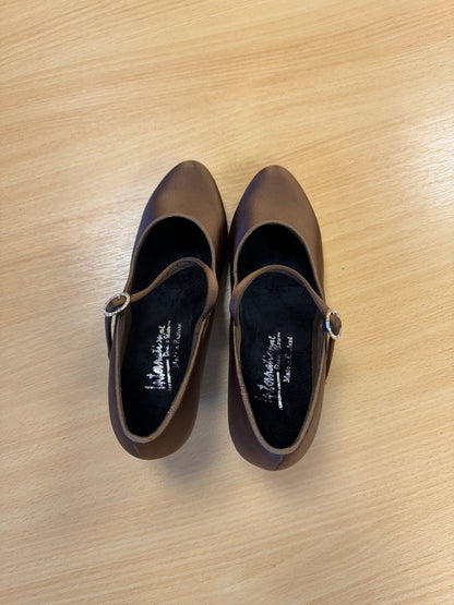ICS Classic - Cocoa Satin (Size 4.5)