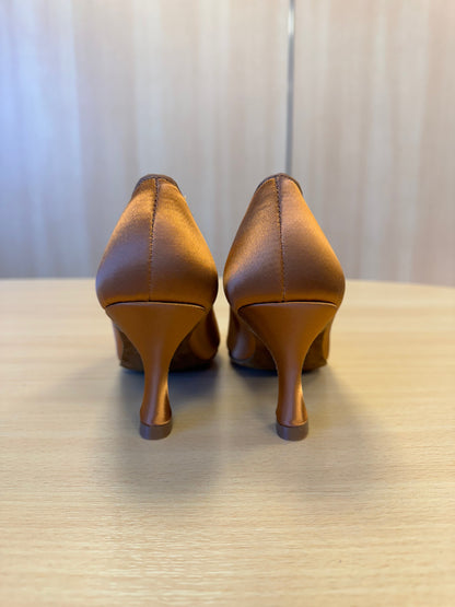 ICS Superstar - Tan Satin (Size 2)