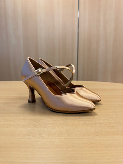 ICS Superstar S/Strap - Peach Satin (Size2XW)