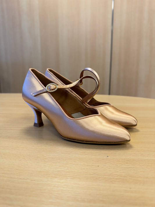 ICS Superstar S/Strap - Peach Satin (Size 2)