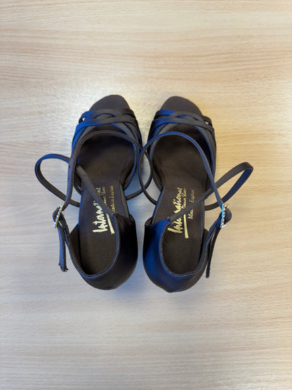 Mia - Espresso Satin (Size 4.5W)