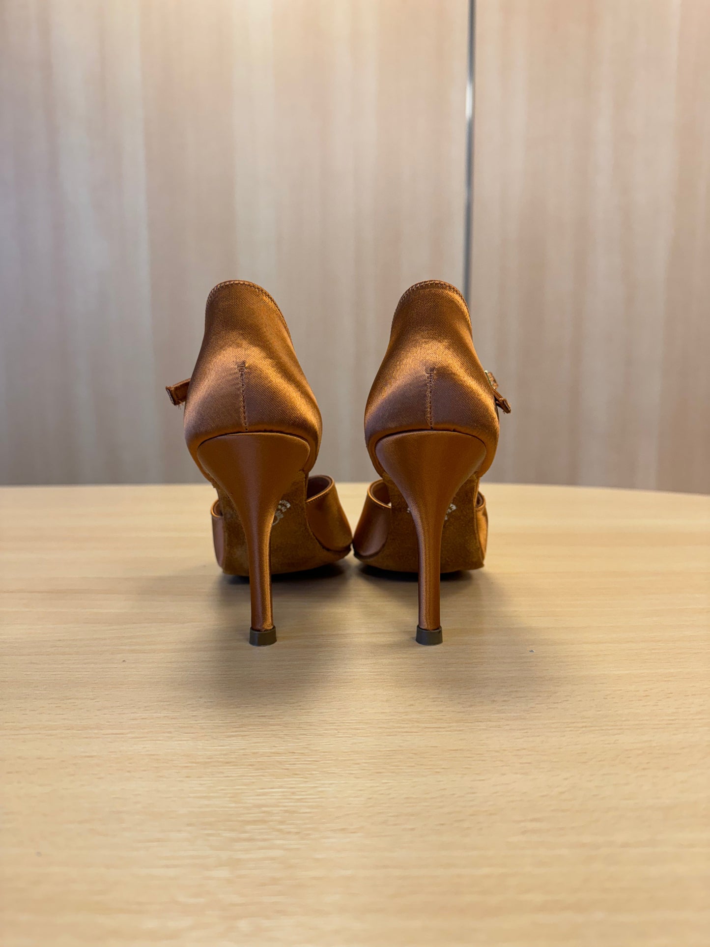 LTB - Tan Satin (Size 4)