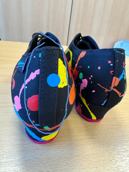 Heather Split-Sole - Art Attack (Size 7W)
