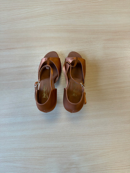 LTB - Tan Satin - Size 4.5 - Regular