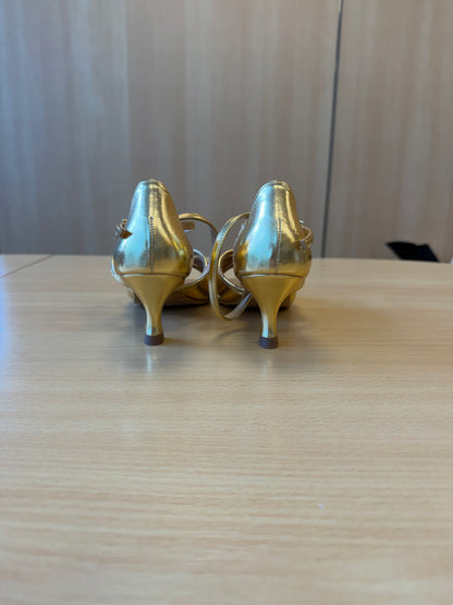 Mia - Gold NotCalf - Size 4 - X Wide