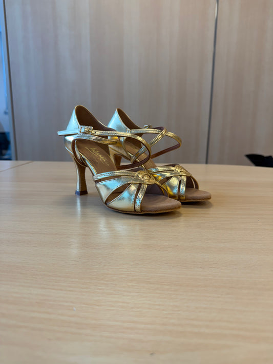 Mia - Gold NotCalf - Size 4 - Narrow