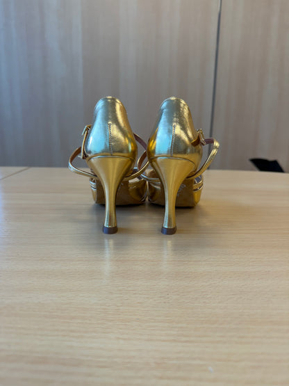 Mia - Gold NotCalf - Size 4 - Narrow