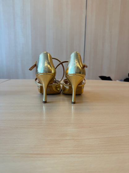 Mia - Gold NotCalf - Size 5 - Regular (Vegan)