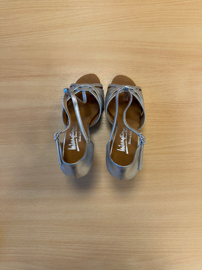 Mia T-Bar - Silver NotCalf - Size 5 - Regular