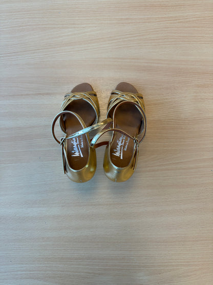 Mia - Gold NotCalf - Size 5 - Wide