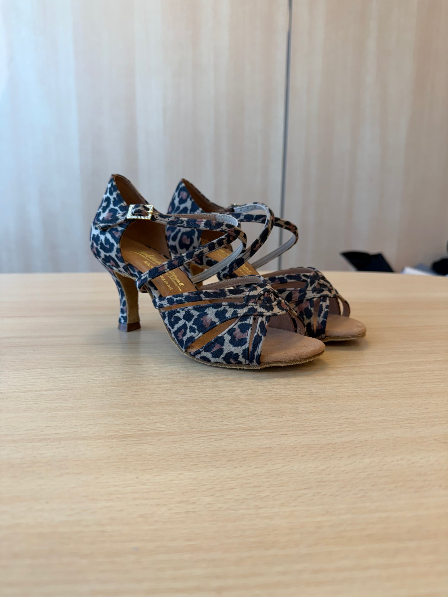 Mia - Leopard - Size 5 - X Wide