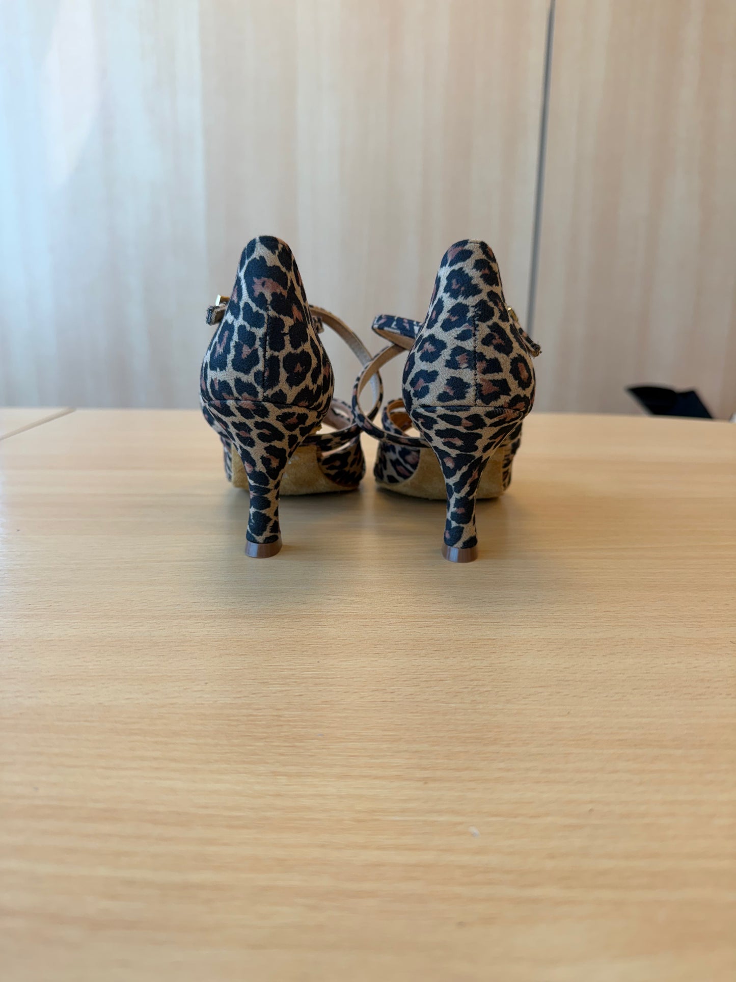 Mia - Leopard - Size 5 - X Wide