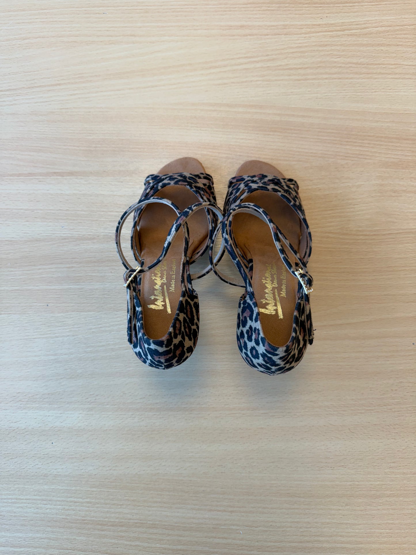 Mia - Leopard - Size 5 - X Wide
