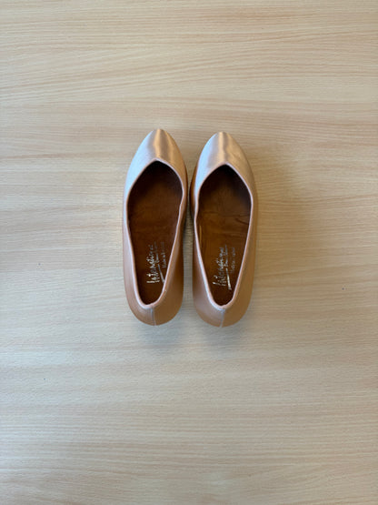 ICS Vista - Peach Satin - Size 5 - X Wide