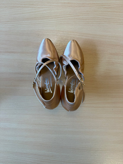 American Flex - Peach Satin - Size 4 - Regular