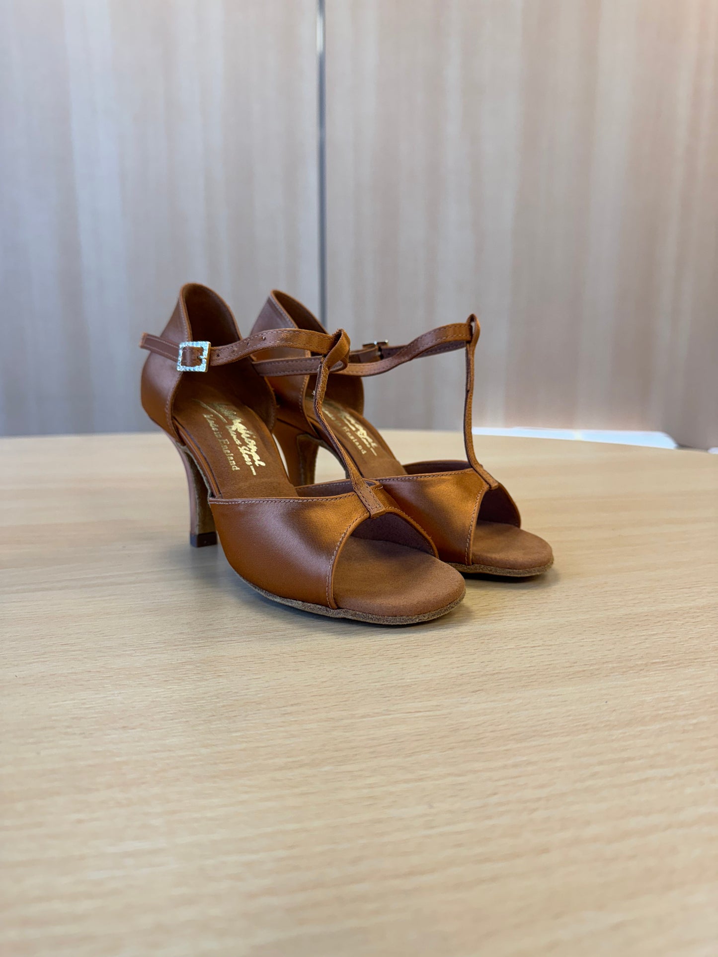 LTB - Tan Satin (Size 2)