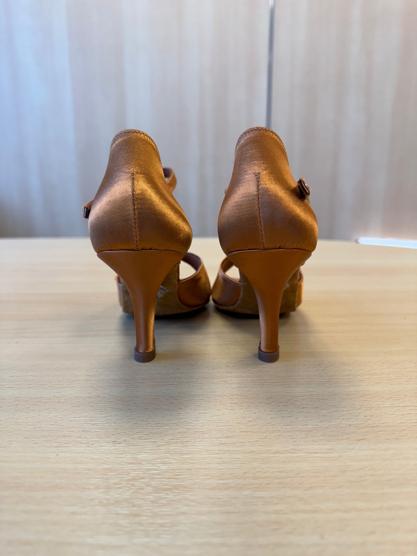 LTB - Tan Satin (Size 2)