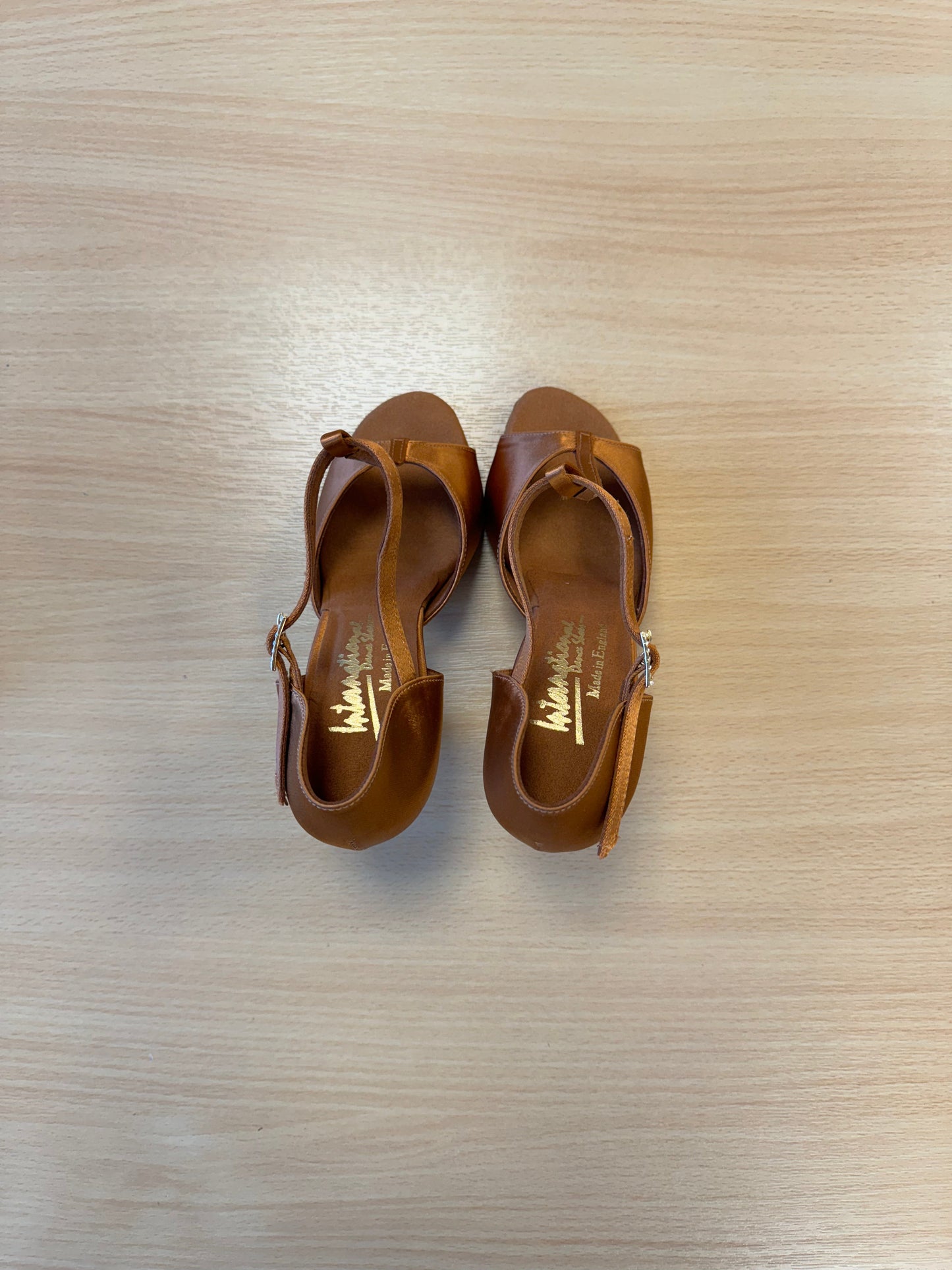 LTB - Tan Satin (Size 2)