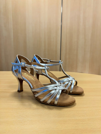 Lucia - Silver NotCalf (Size 7W)