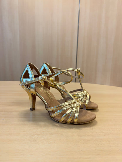 Lucia - Gold NotCalf (Size 4)
