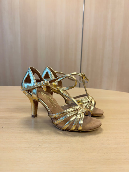 Lucia - Gold NotCalf (Size 4)